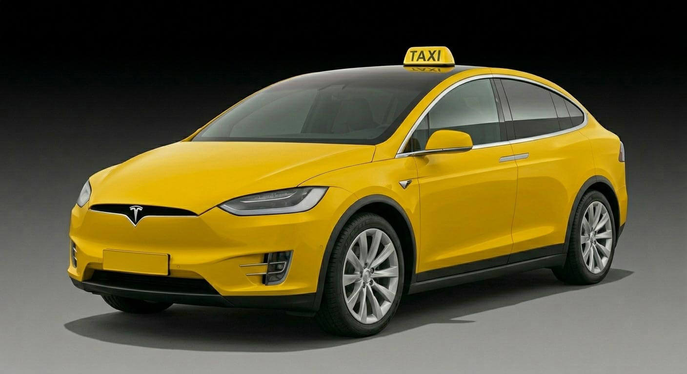 Tesla SUV Κίτρινο
